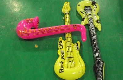 【充气乐器吉他玩具活动道具 儿童充气玩具批发 厂家直销】价格,厂家,图片,充气玩具,东莞市尚乐塑胶制品-
